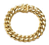 Gold Mini Miami Cuban Anklet