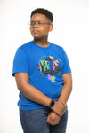 Kool Kidz Royal Blue Shirt