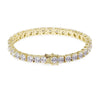 Gold Tennis Bracelet